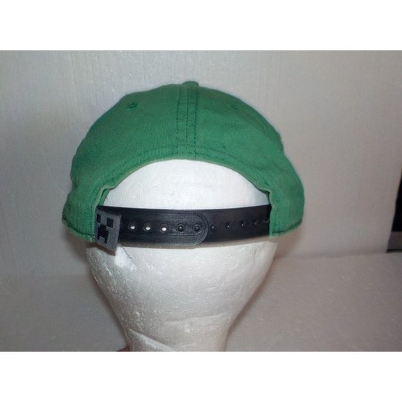 Minecraft Mojang Jinx TNT Ball Cap Hat Snapback Green Black Checkered #7613 - Picture 3 of 7